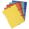 Exacompta 55302E Portfolio Folder with Elastic Band and 3 Flaps