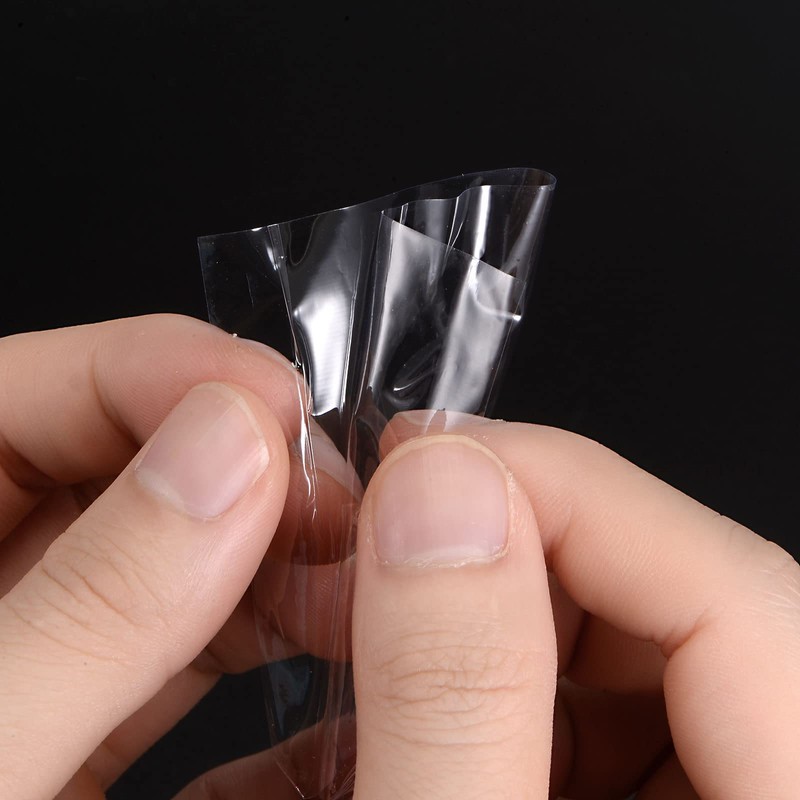 HARFINGTON 500pcs Watch Band Protective Film, 40mm x 70mm Transparent