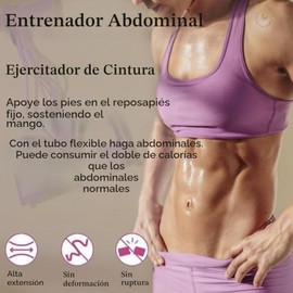 TOCOZOC Cuerda de Tensión Multifunción, Bandas Elásticas de Resistencia TPE, Estiramiento de Tobillos con Pedales de 6 Tubos, Extensor de Fuerza Abdom