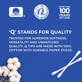 Q-tips Q-tips Cotton Swabs ,SWAB,QTIPS,ANTIBAC,300/PK