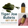 Tiger Joe Tank Shell Replica Rounds Bullet Set Of 12