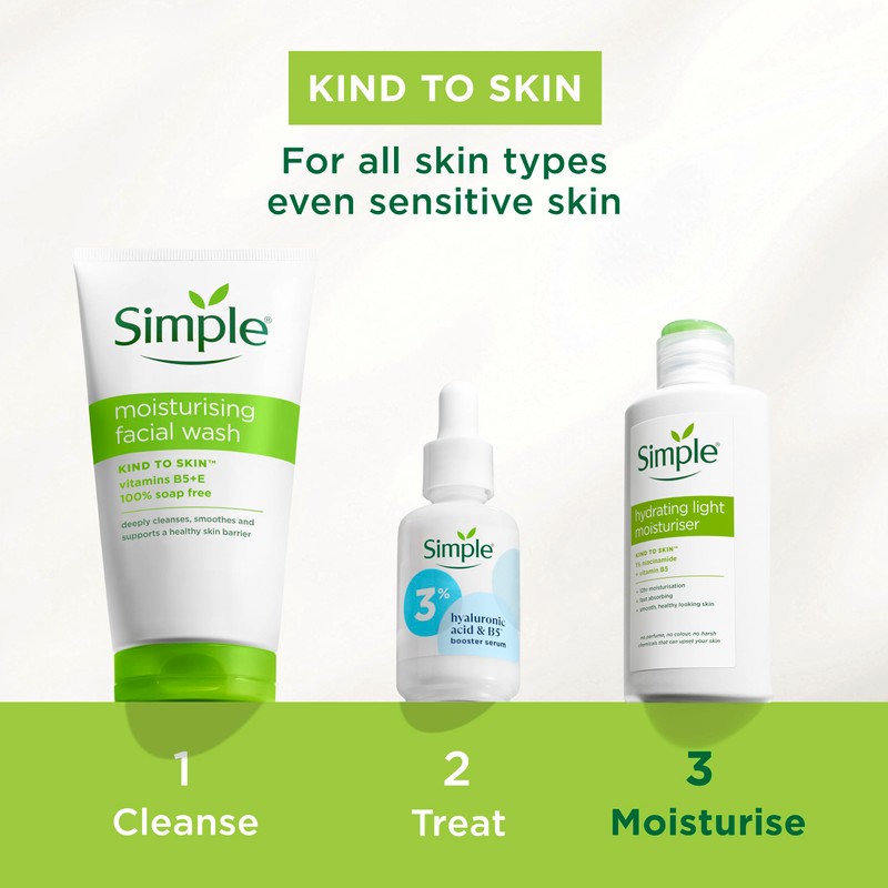 Simple Kind to Skin Hydrating Light Moisturiser Skin Care Product