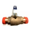 NIBCO 2" PRESS BALL VALVE. PC-585-70 - Bronze, 250 PSI