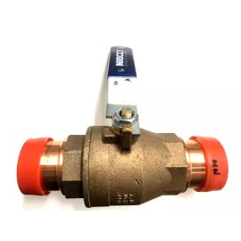 NIBCO 2" PRESS BALL VALVE. PC-585-70 - Bronze, 250 PSI . MADE IN USA