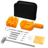 Watch Link Removal Kit, SIXCOLORS Professional Watch Repair Tool Kit