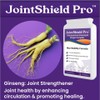 JointShield Pro Glucosamine, Ginseng, Ginger Supplement with VIT C, MSM,