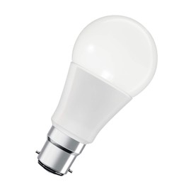 LEDVANCE Smart LEDLamp with WiFi Technology, Base: B22D, Di mmable, Tunable White (2700-6500K), RGB Colors Changeable, Replaces Incandescent Lamps with 60 W, SMART+ WiFi Classic Multicolour, 1-Pack