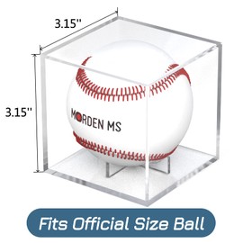MORDEN MS 2 Pack Baseball Display Case