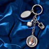 Queen Elizabeth Platinum Jubilee Charm Keyring Commemorative Memorabilia Souvenirs Car