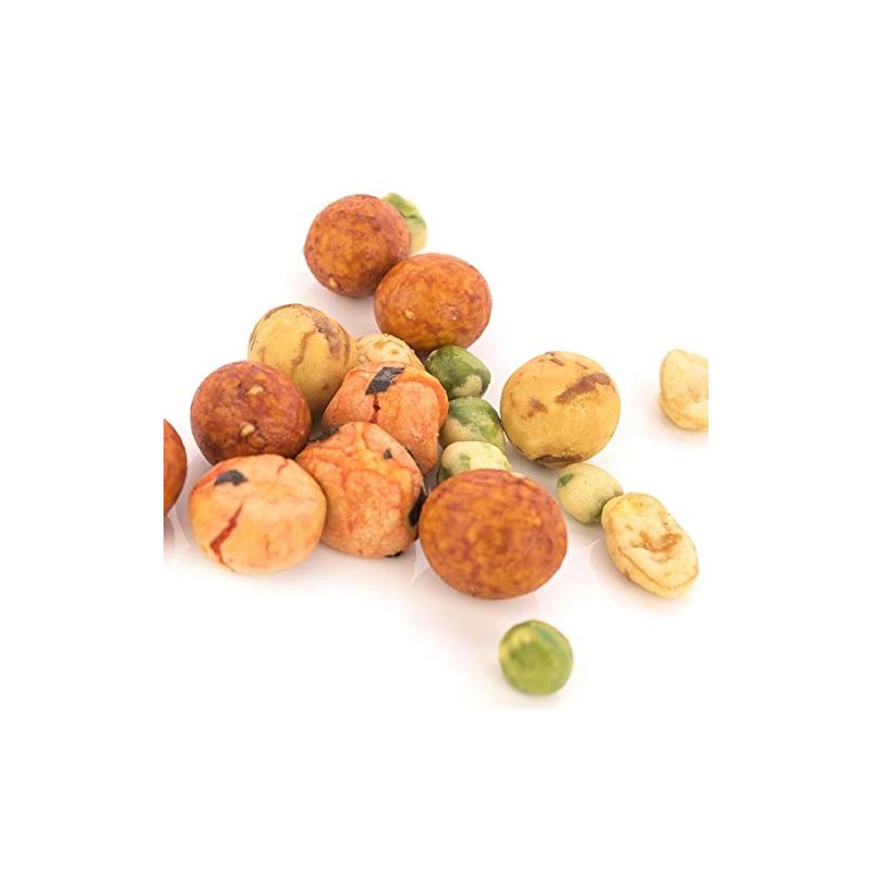Kasugai Roasted Nuts Assortment (Mame Mix) Net Wt. 2.01oz/57g (12