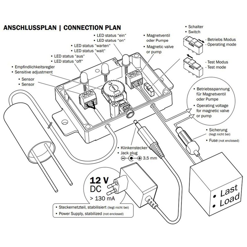 Kemo M173 soil humidity sensor, soil moisture sensor