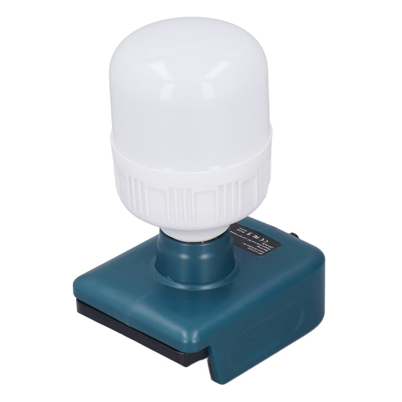 Battery Powered Work Light Bulb E27 Adjustable Brightness LED Bulb