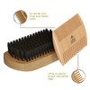 Mamba Shave Kit de Peine y Cepillo para Barba. Rattle