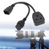 IEC320 C20 Male to C19 Female Power Cable PVC Y