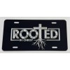 Diamond Etched Products Rooted In Christ Car Tag Diamond Etched