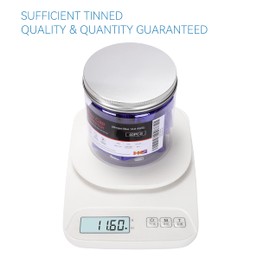 HKS 40 PCS Blue Wire Nuts - AWG 14-6 Winged Electrical Wire End Connectors - Twist-On Screw Caps Insulated Insertion with Spring Portable & Quick to Connect