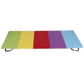 SEGAWE Vibrant Foldable Gym Mat For Kids And Beginners With Ample Exercise Space
