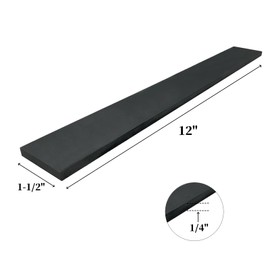 2-Pack 5160 Hot-Rolled Spring Steel Blanks 12"x1.5"x1/4" for Heavy Duty Knife Making - Axe & Machete Blanks with Forge-Ready Surface