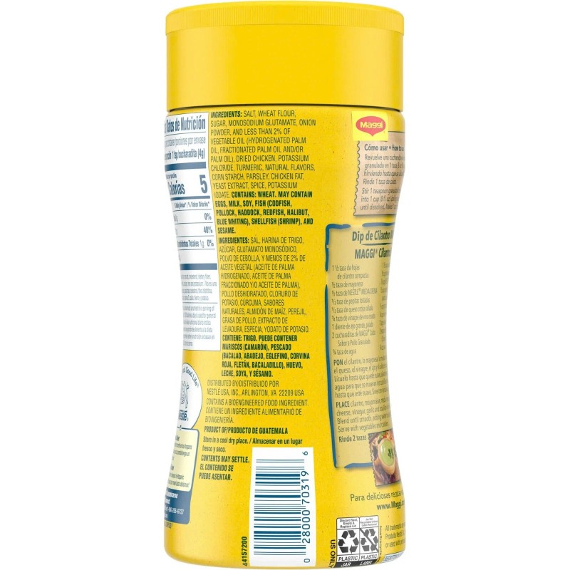 Maggi Granulated Chicken Flavor Bouillon Ground 16 oz x 2