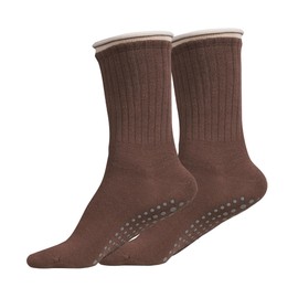 IYICLOTH Women's Yoga Socks with Grip Pilates Slouch Socks for Workout Slipper