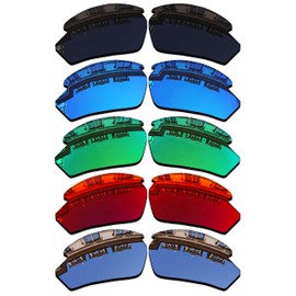 Vonxyz Set of 5 Lenses Replacement for Rudy Project Rydon Sunglass Combo Pack