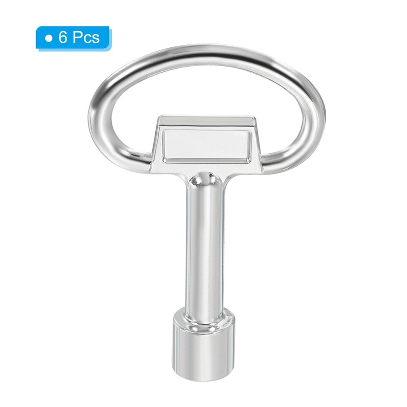 PATIKIL 13x8mm Triangle Socket Spanner Key, 6 Pack Electrical Cabinet