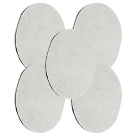 vhbw 5x Fettdunst-Filter Ersatz für SEB 1500984689, SS-984689 für Fritteuse - 140 mm