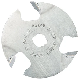 Bosch Professional Expert for Wood 2608629387 Disc Groove Cutter (Wood, 8 x 51 x 4 mm, Hand Milling Accessories), Grey