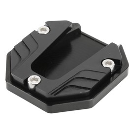 Ejoyous Motorcycles Kickstand Pad, Motorbike Side Stand Support Plate Foot Extender Floor Protector for Parking on Soft Ground Grass Sand Slippery Anti Sinking (Black)
