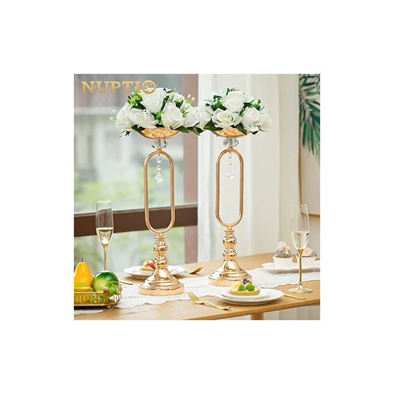 NUPTIO - Juego de 10 ramos de bolas de flores