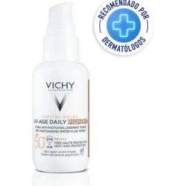 Protector Solar Facial Capital Soleil Age Daily 50fps Tono Medio Vichy