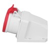 Industrial Connector Socket 32A 3P+N+E IP44 Waterproof Dustproof Surface Mounted