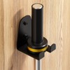 JNIHEEP Single Olympic Barbell Hanger,Garage Gym Bar Wall Rack,Vertical Barbell