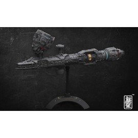 Perfection Industry Company Dream Gear Arkhitect Spaceship 10.7 inches (272 mm), Color Coded, Plastic Model