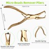 Hair Extension Tools Kit, Stainless Steel Hair Extensions Micro Bead