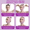 ZOPJUMA Reusable Chin Strap, V Face Masks, Face-Lifting Mask for