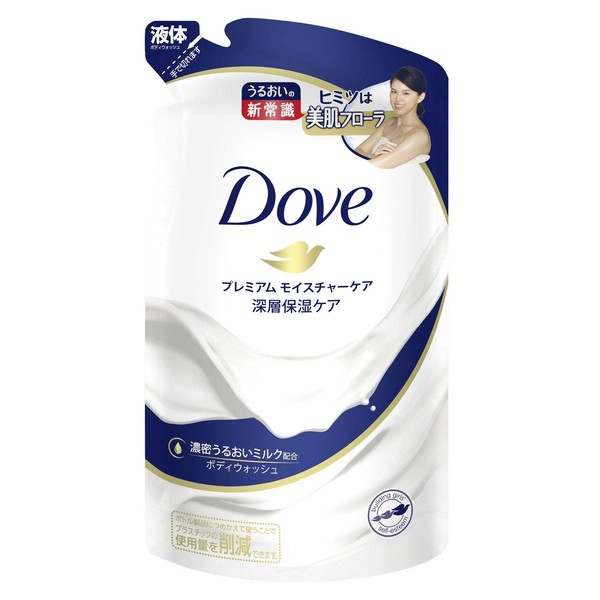 Dove Body Wash Premium Moisture Care Body Soap Refill, 12.2 oz (360 g), Soft Floral Scent, 12.2 oz (360 g) (x1)