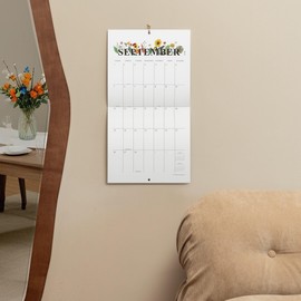 Cabbrix Calendar 2026, Large Wall Calendar 2026 from January 2026 to December 2026, 21-1/2" x 11-1/2",Large Print Big Grid 12 Monthly Calendar Perfect for Organizing & Planning