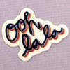 ZEGIN Ooh La Embroidered Badge Patch Iron or Sew on