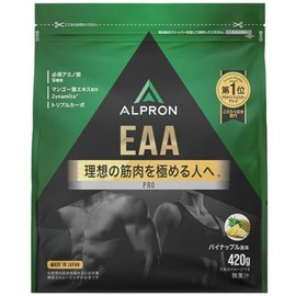ALPRON PRO EAA Pineapple flavor 420g Essential amino acid citric acid maltodextrin blended domestically manufactured, 1 piece, 1g / 알프론 ALPRON PRO EAA 파인애플 맛 420g 필수 아미노산 구연산 말토덱스트린 배합 국내 제조, 1개, 1g