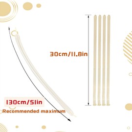 Lumjoy 200Pcs 260 Clear Long Balloons Thickening Skinny Latex Twisting Animals Modeling Magic Balloons for Weddings Birthdays Clowns Christmas Party Garland Decorations