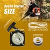 Retepif Recoil Starter Pull Start with Starter Claw for Husqvarna