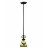 Springdale STH15098LED Jerome LED Tiffany Mini Pendant, Tiffany Bronze