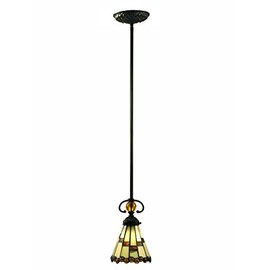 Springdale STH15098LED Jerome LED Tiffany Mini Pendant, Tiffany Bronze