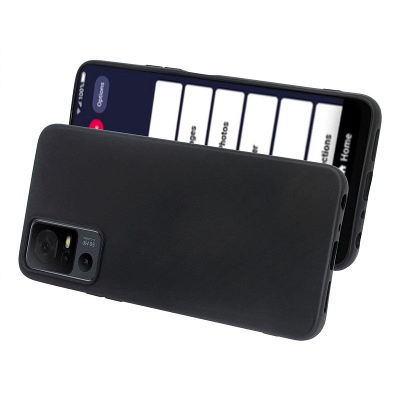 Lacass for Jitterbug Smart4 Case, Silicone Soft TPU Flex and