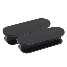 ShysTech Self-Adhesive Pull Handles 4 Pack, Handle Helper for Kitchen Cabinet Knobs Drawer Window Sliding Closet Push Pull Helper Stick-on Handles (Black)