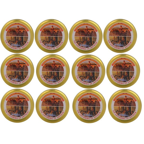 The Gathering of Saffron Brand Saffron, 2 gm X 12