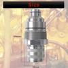 findmall 1/2 Hydraulic Male & Female Flat Face Quick Connect