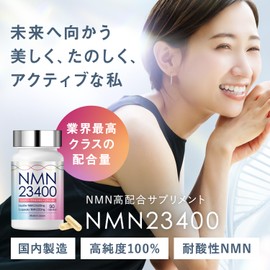 NMN サプリメント 23400mg (1粒260mg) 高純度100% コエンザイムQ10 マルチビタミン サプリ 美容 ザクロ GMP認定工場 着色料不使用 耐酸性 90カプセル LaboTech-pH