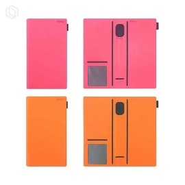 Ruareusel Notebook Diary Planner Pen Office Leather for school, and desk organization, writing planning or paper accessory, Ruareusel Korean Import, and Desk Supply